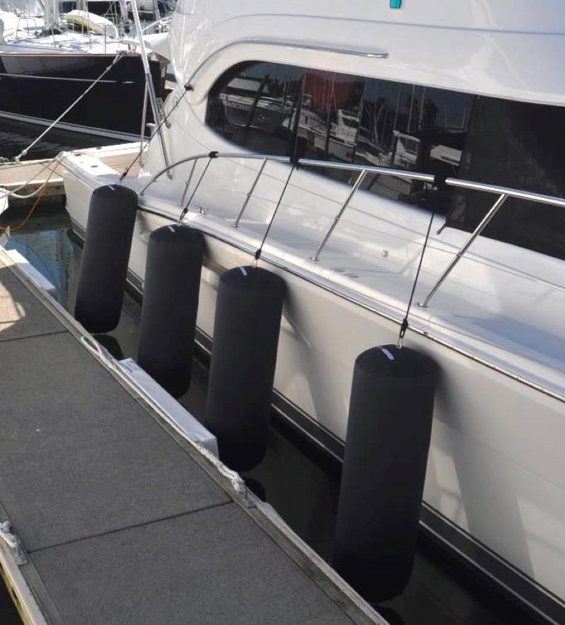 Customer photo of Hauraki inflatable fenders, covers and other products in use - Riviera Nomad  