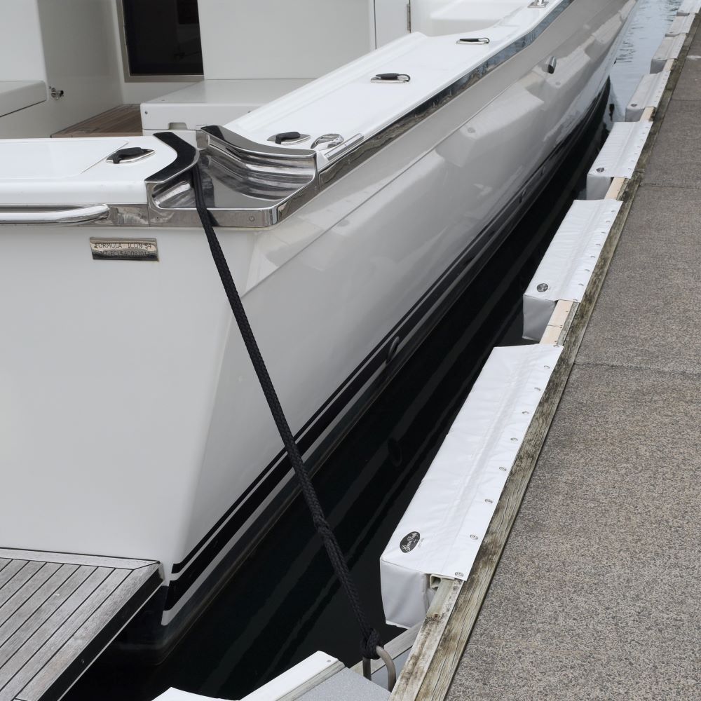 Dock lines by Hauraki Fenders - Mooring lines for your marina berth using Fineline Marine Pro Splice