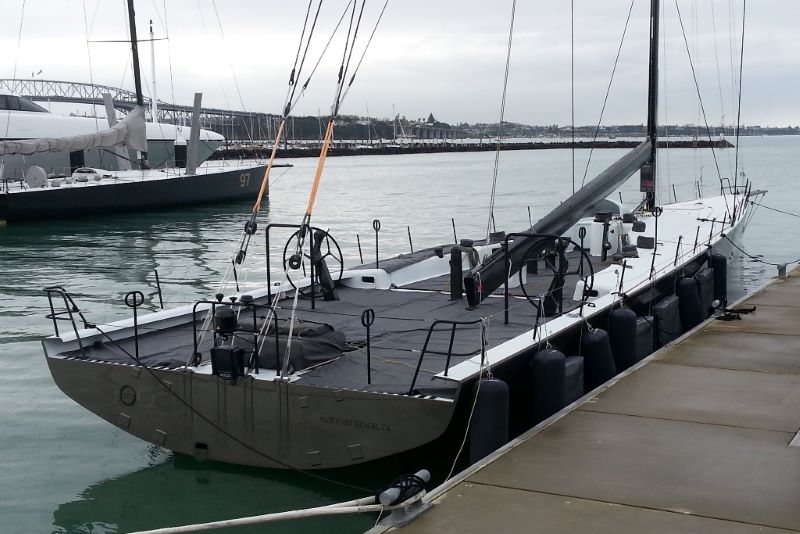 Customer photo of Hauraki inflatable fenders, covers and other products in use - Supermaxi Rio 100