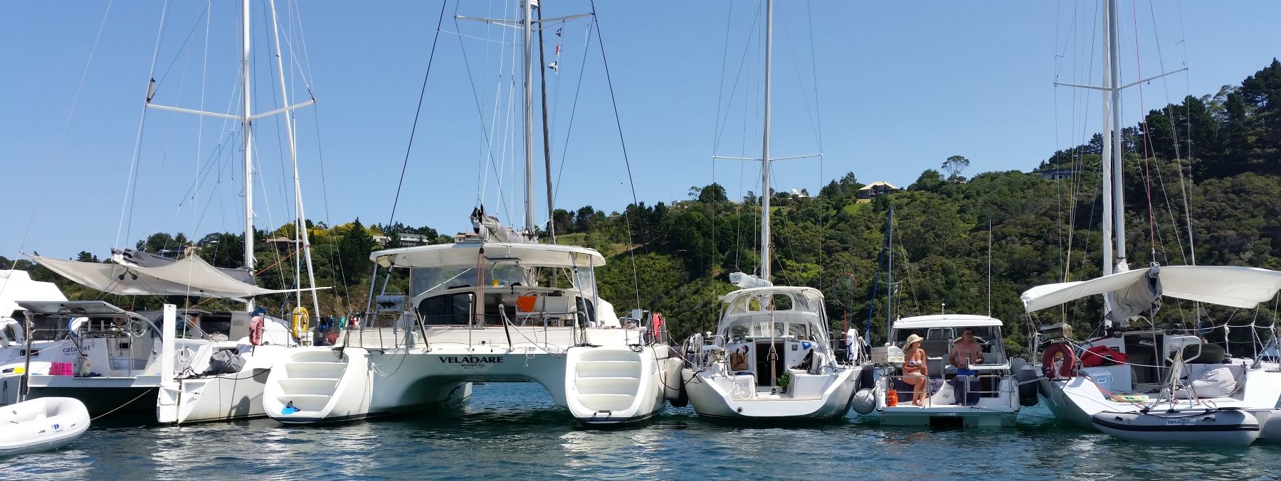 A Summer cruising raft up with Hauraki Inflatable Fenders