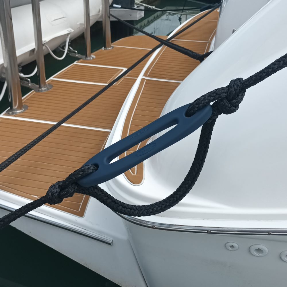 Shock Absorber for dock lines available from Hauraki Fenders.  Inmare Nereide