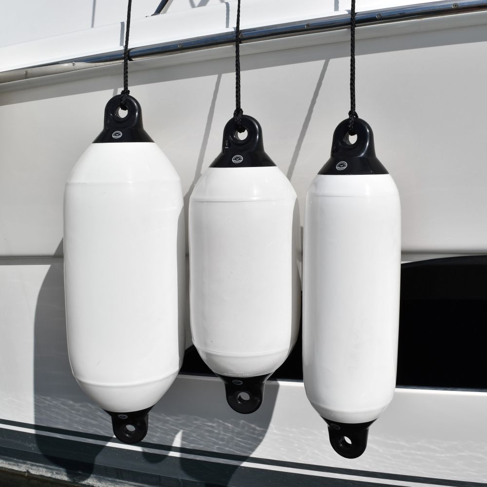 Dan-Fender boat fenders available from Hauraki Fenders - premium rotationally molded pvc marine fenders