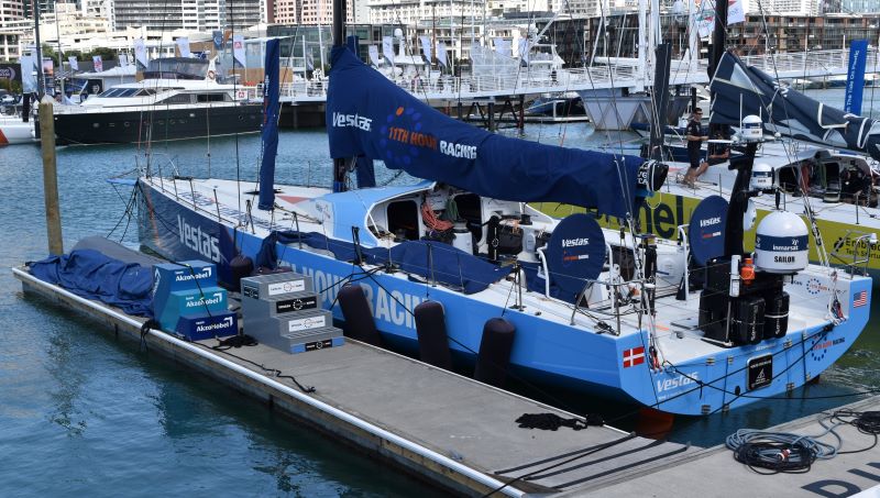 Customer photo of Hauraki inflatable fenders, covers and other products in use  - Volvo Ocean Race Vestas Racing