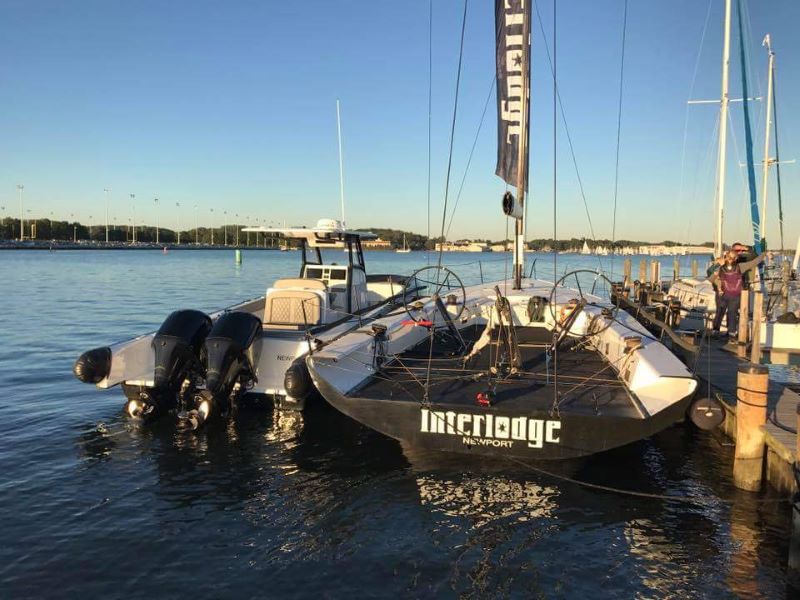 Customer photo of Hauraki inflatable fenders, covers and other products in use - Team Interlodge