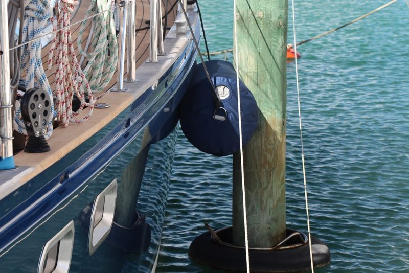 Customer photo of Hauraki inflatable fenders, covers and other products in use 