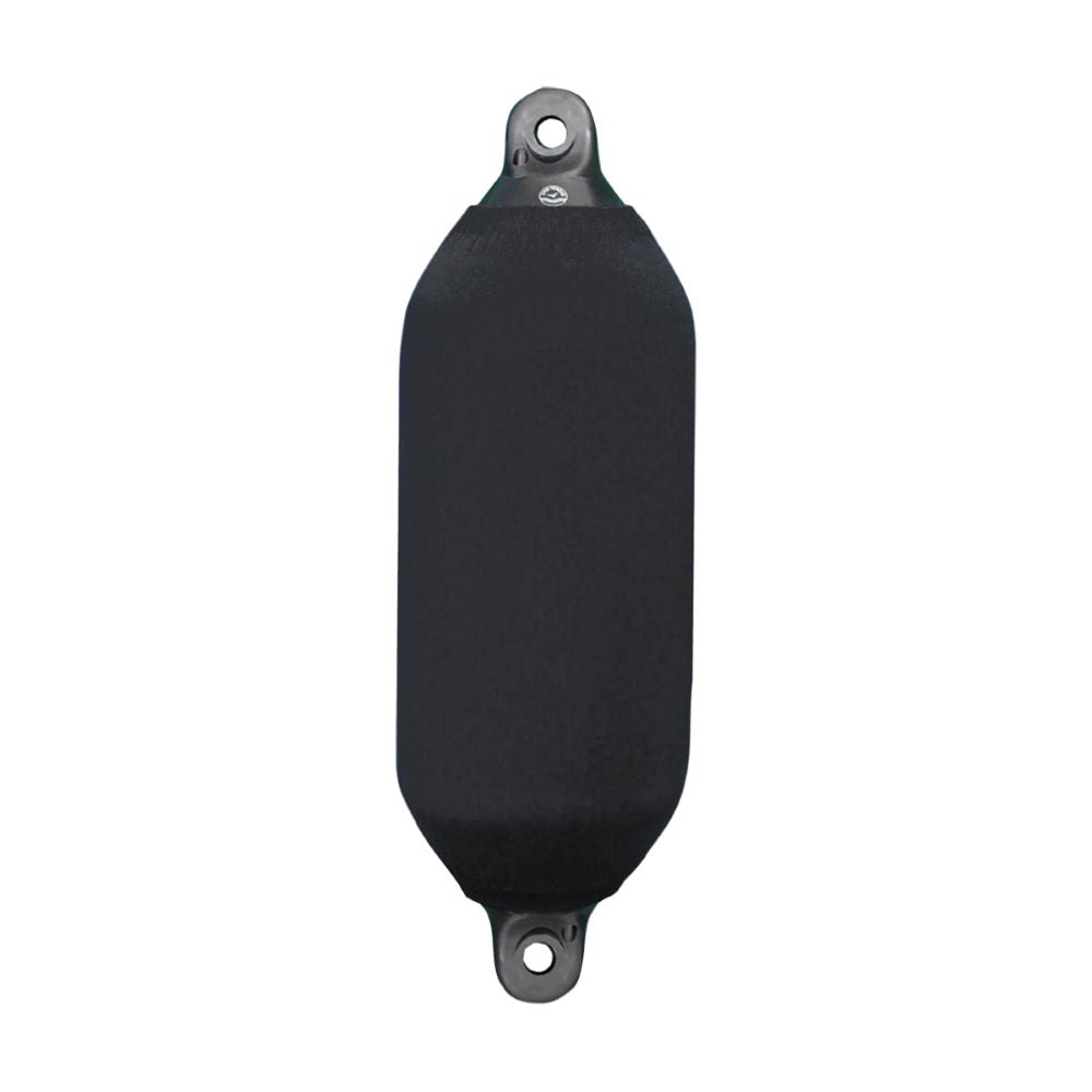 Dan-Fender Cover -  Black polyester boat fender cover available from Hauraki Fenders