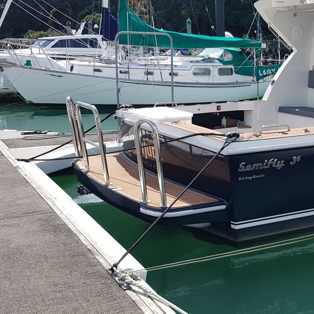 Dock lines by Hauraki Fenders - Mooring lines for your marina berth using Fineline Marine Pro Splice