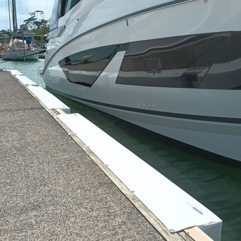 Barrier Marina Fenders for Marina Berths Docks & Jetty - Hauraki Fenders