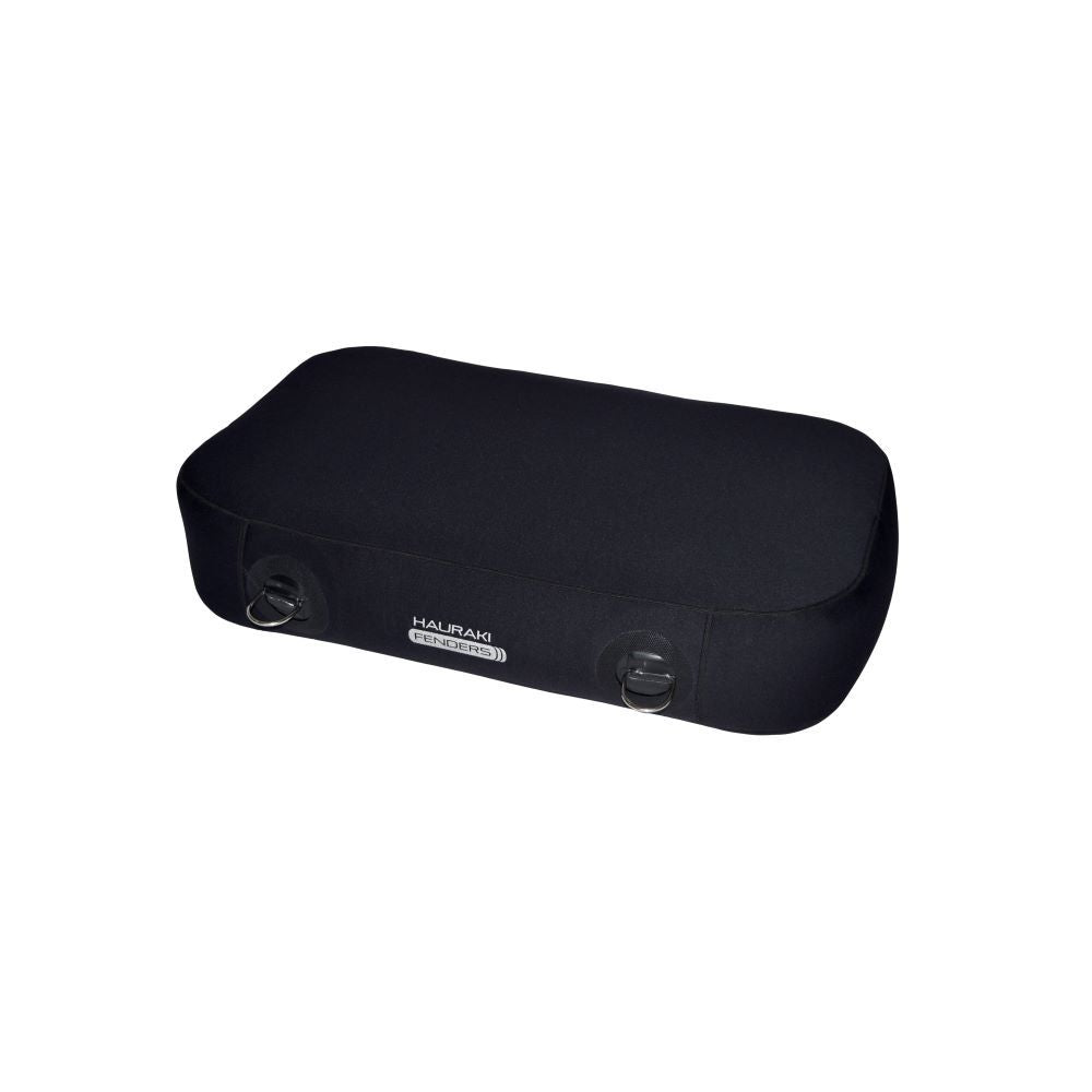 Hauraki Neoprene Fender Covers -  Black neoprene covers for rectangle inflatable boat fenders