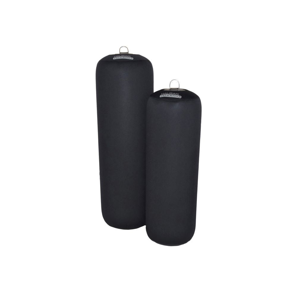 Hauraki Neoprene Fender Covers -  Black neoprene covers for inflatable boat fenders