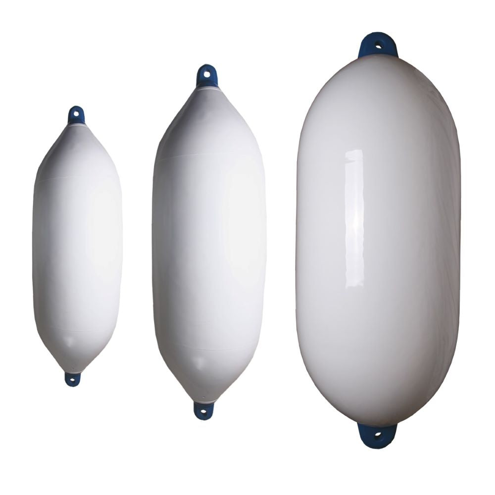 Wilco Mega Fender Majoni boat fenders available from Hauraki Fenders - rotationally molded pvc marine fenders